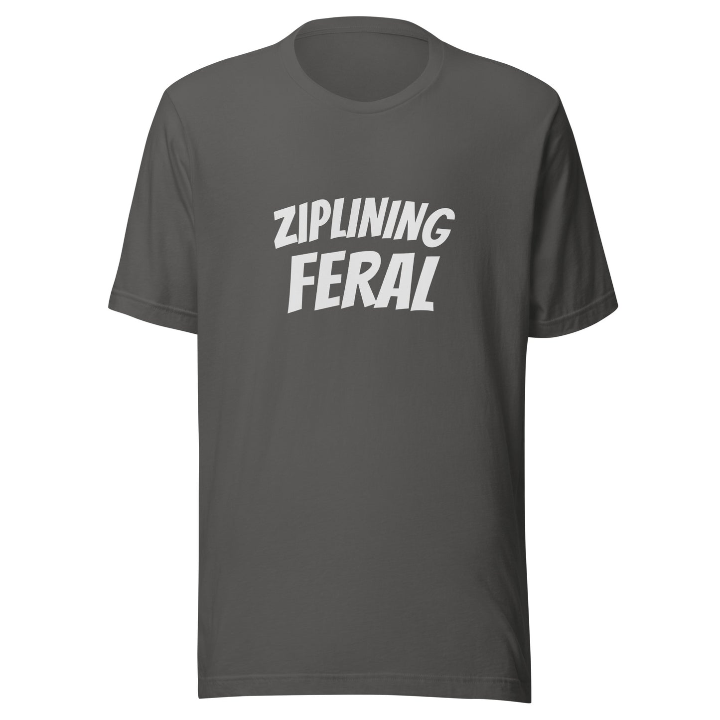 Ziplining Feral™ Unisex T-Shirt