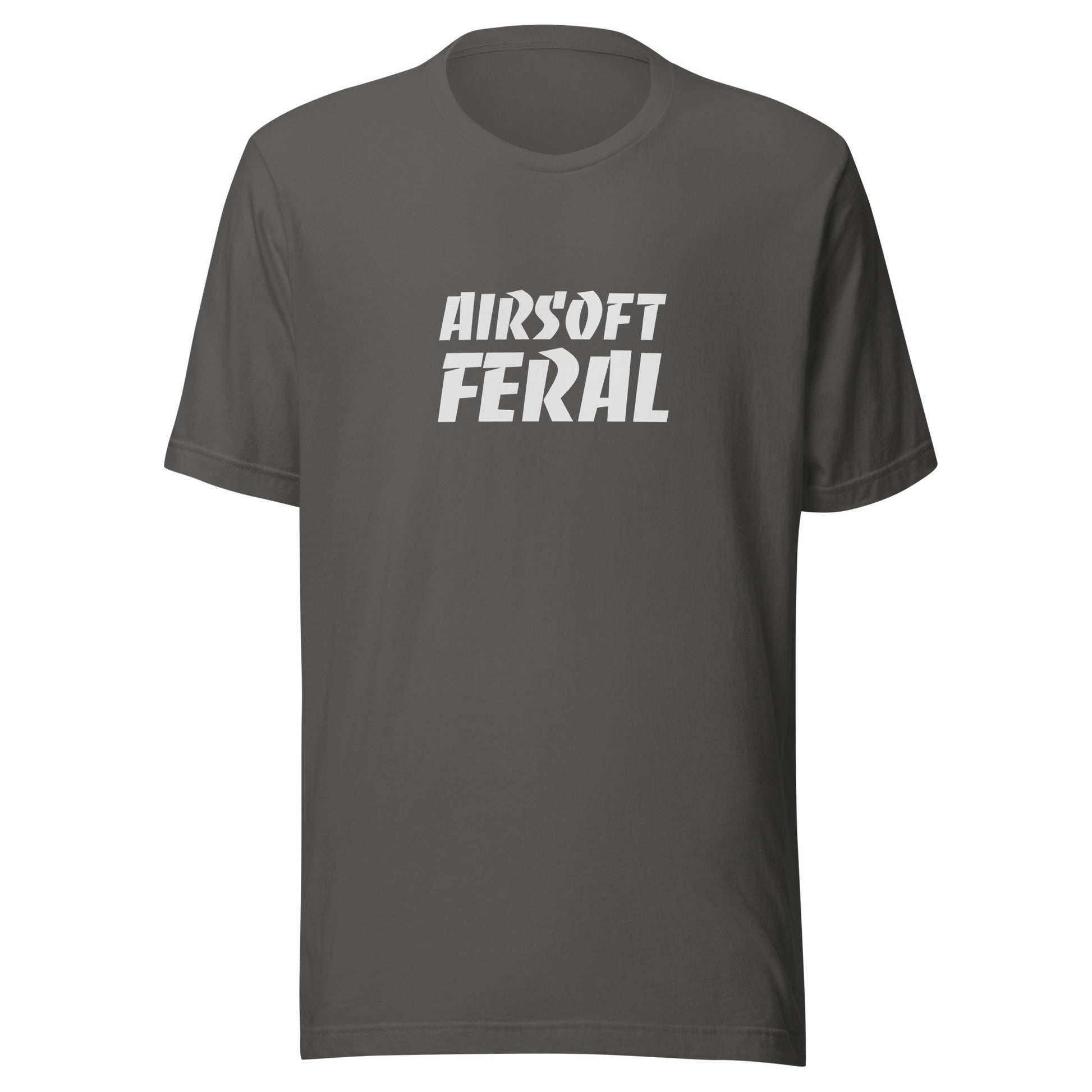 Airsoft Feral unisex sports t-shirts are for players who love the sport and go wild for the combat action, and this tee makes a great gift.