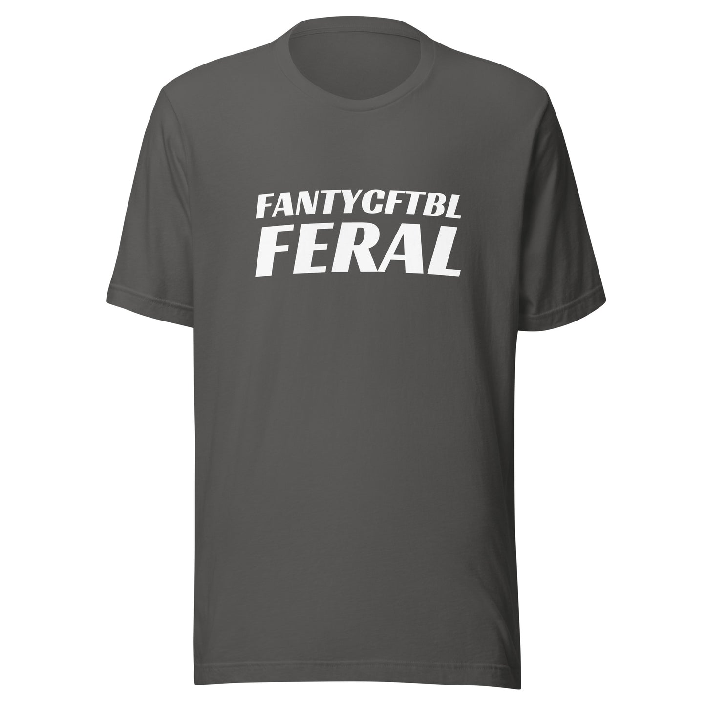 FANTYCFTBL Feral unisex sports t-shirts are for anyone who goes wild for fantasy football and looks forward to the picks.