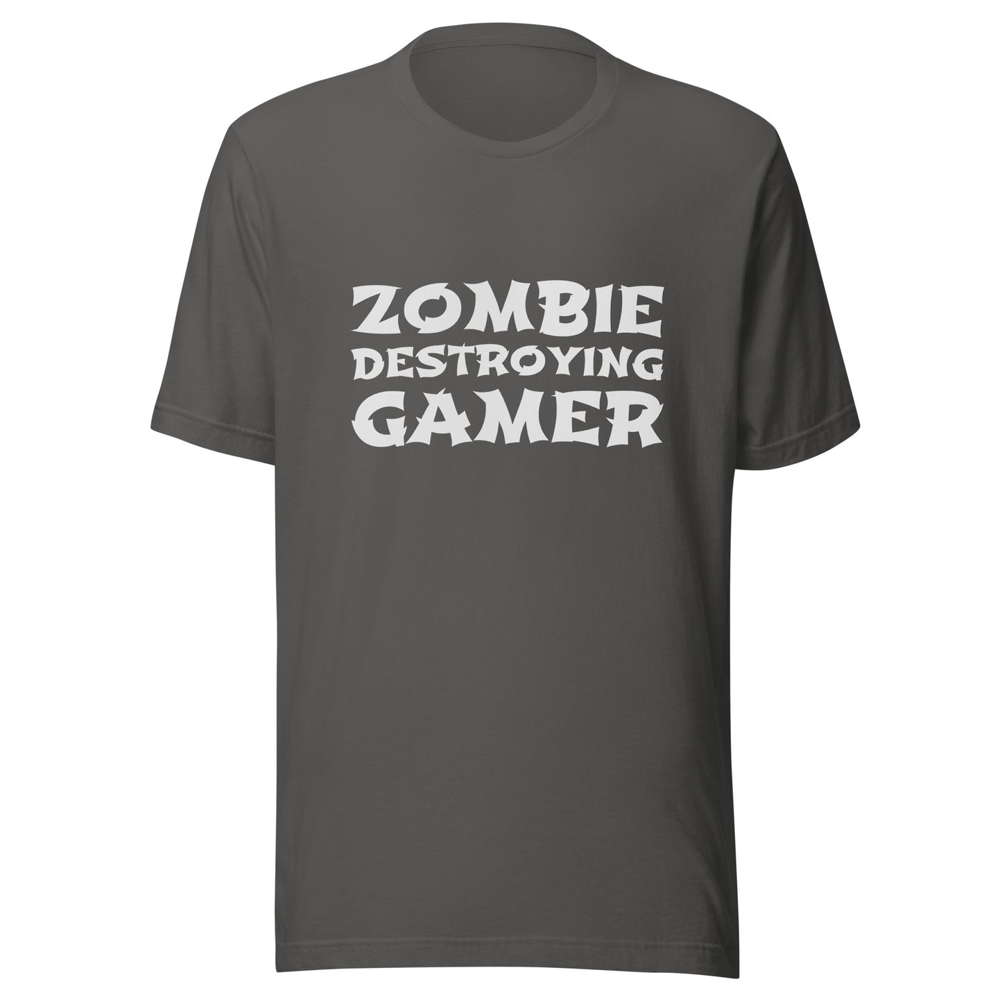 Zombie Destroying Gamer™ Unisex Gaming T-Shirt