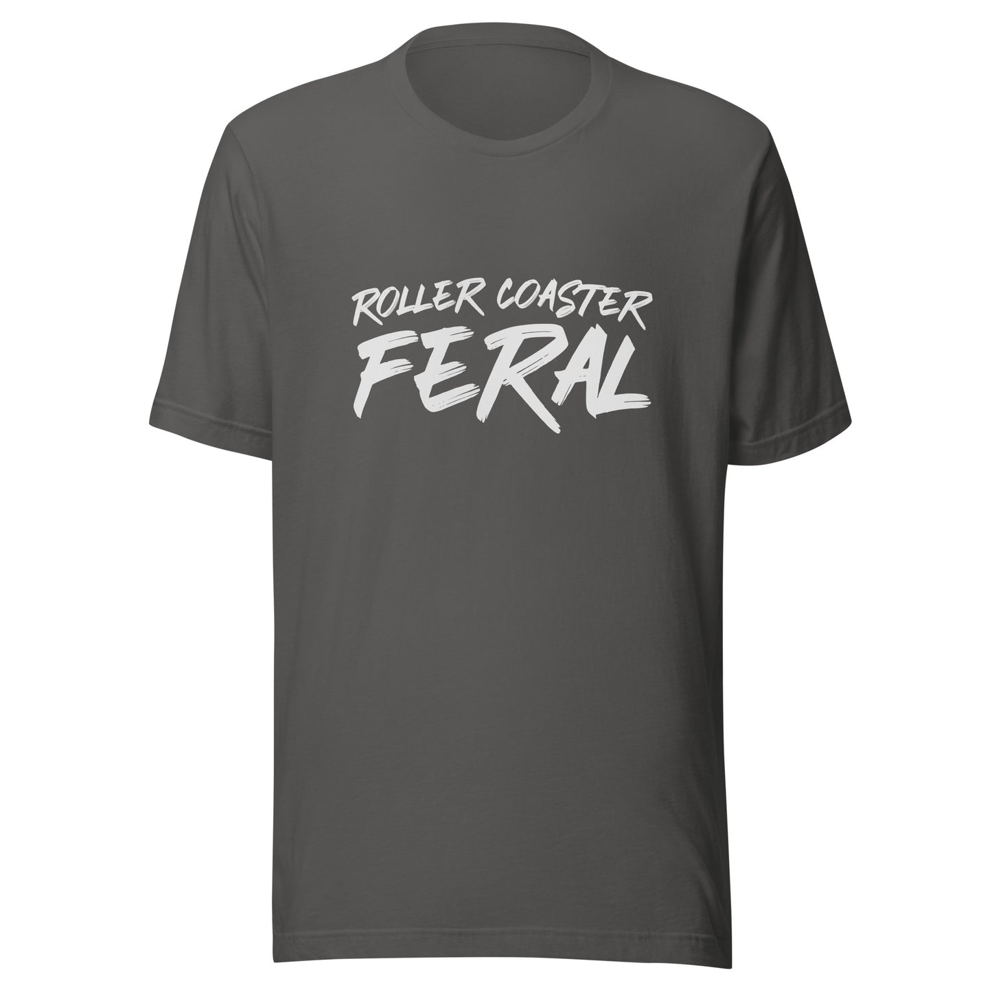 Roller Coaster Feral™ Unisex Amusement Park T-Shirt