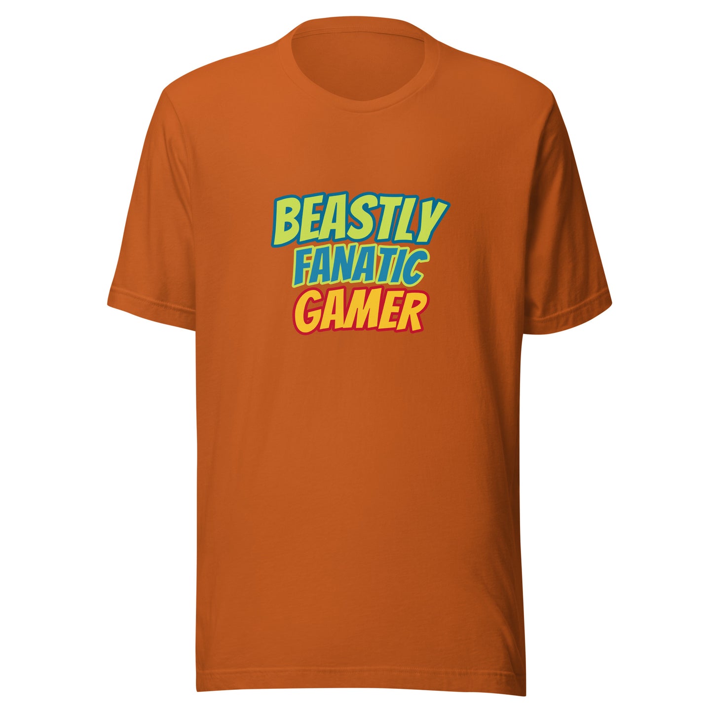 Beastly Fanatic Gamer™ Unisex Gaming T-Shirt