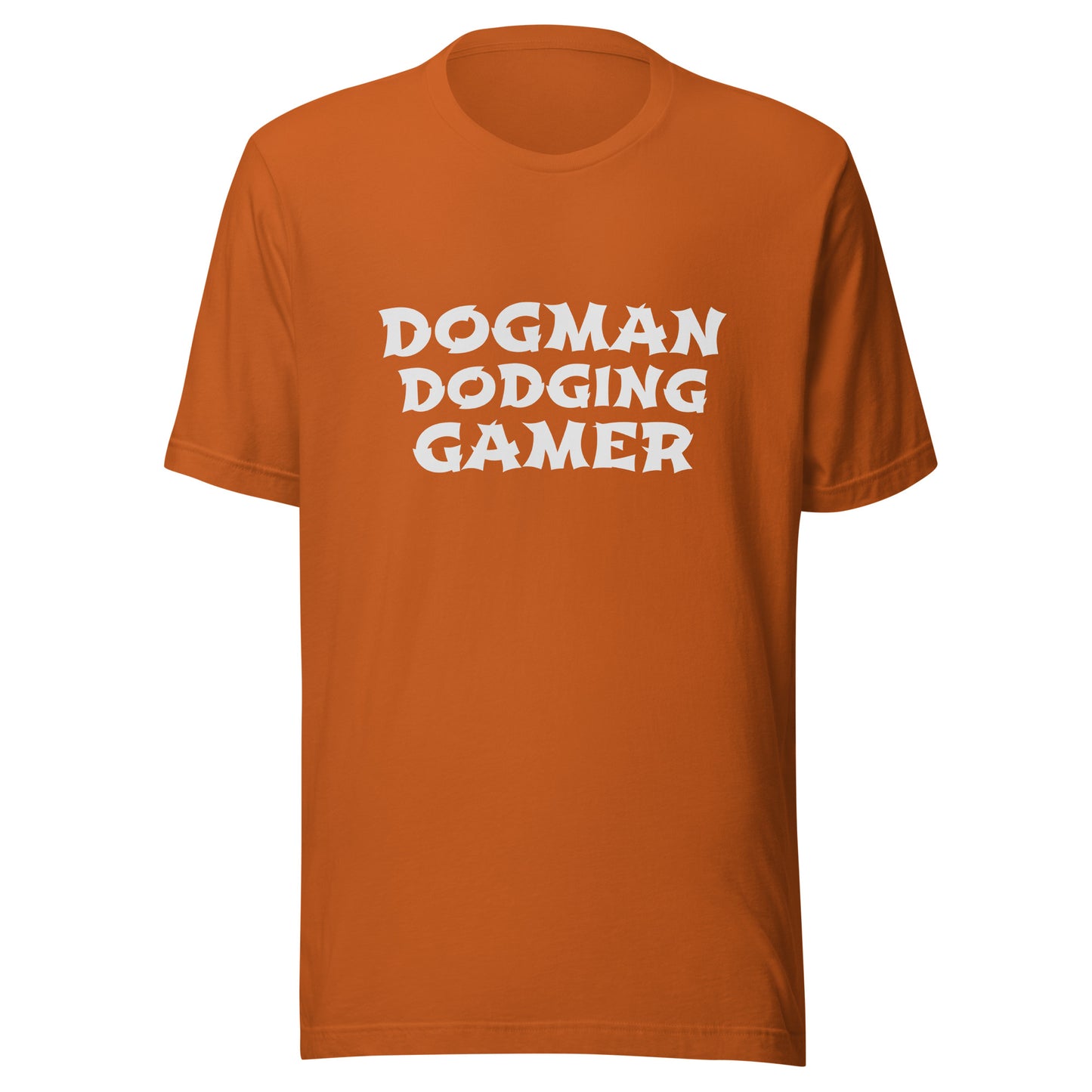 Dogman Dodging Gamer™ Unisex Gaming T-Shirt