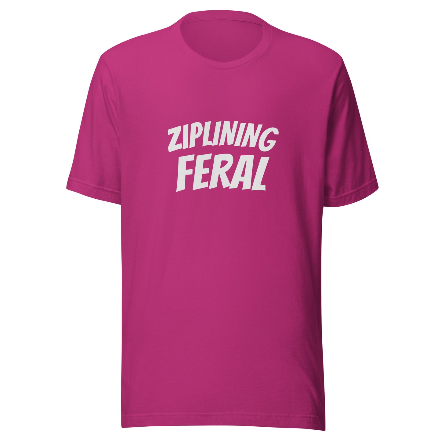 Ziplining Feral™ Unisex T-Shirt