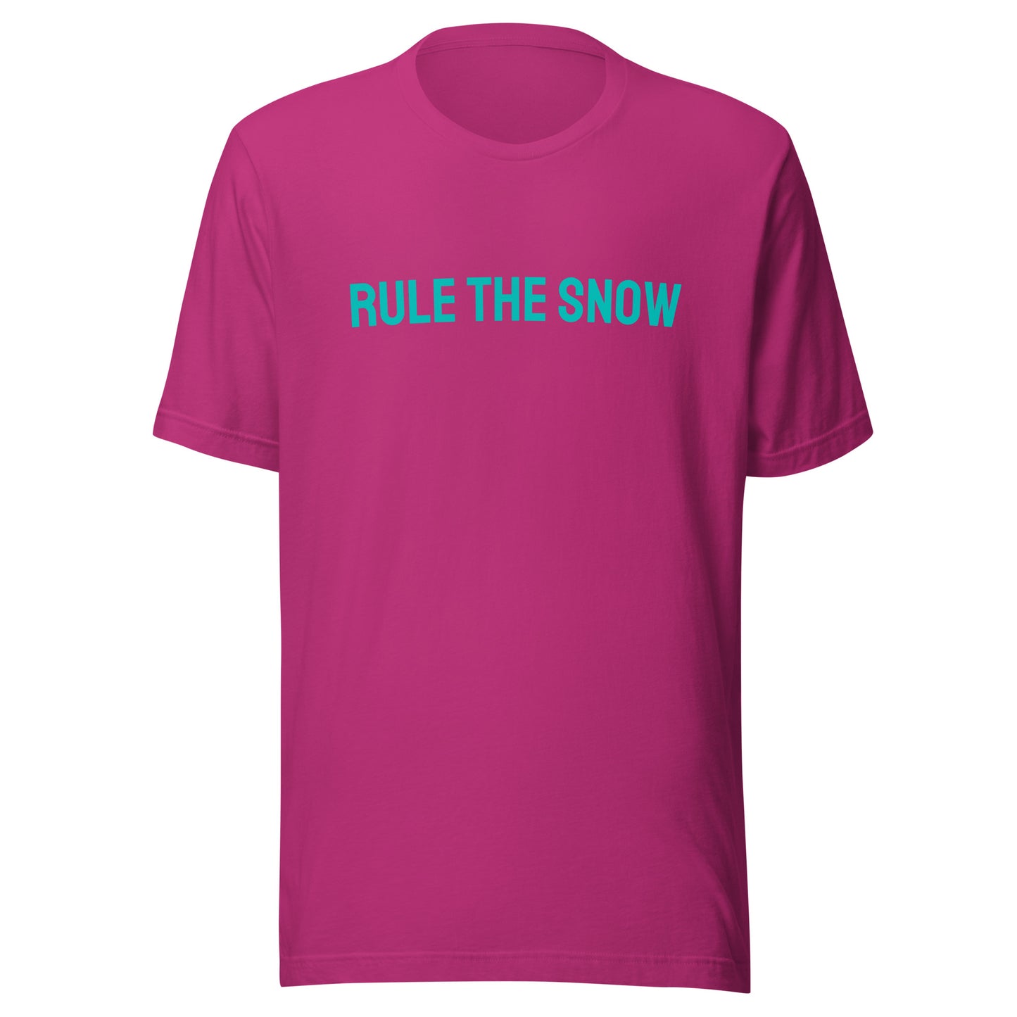 Rule The Snow™ Unisex Skier and Snowboarder T-Shirt