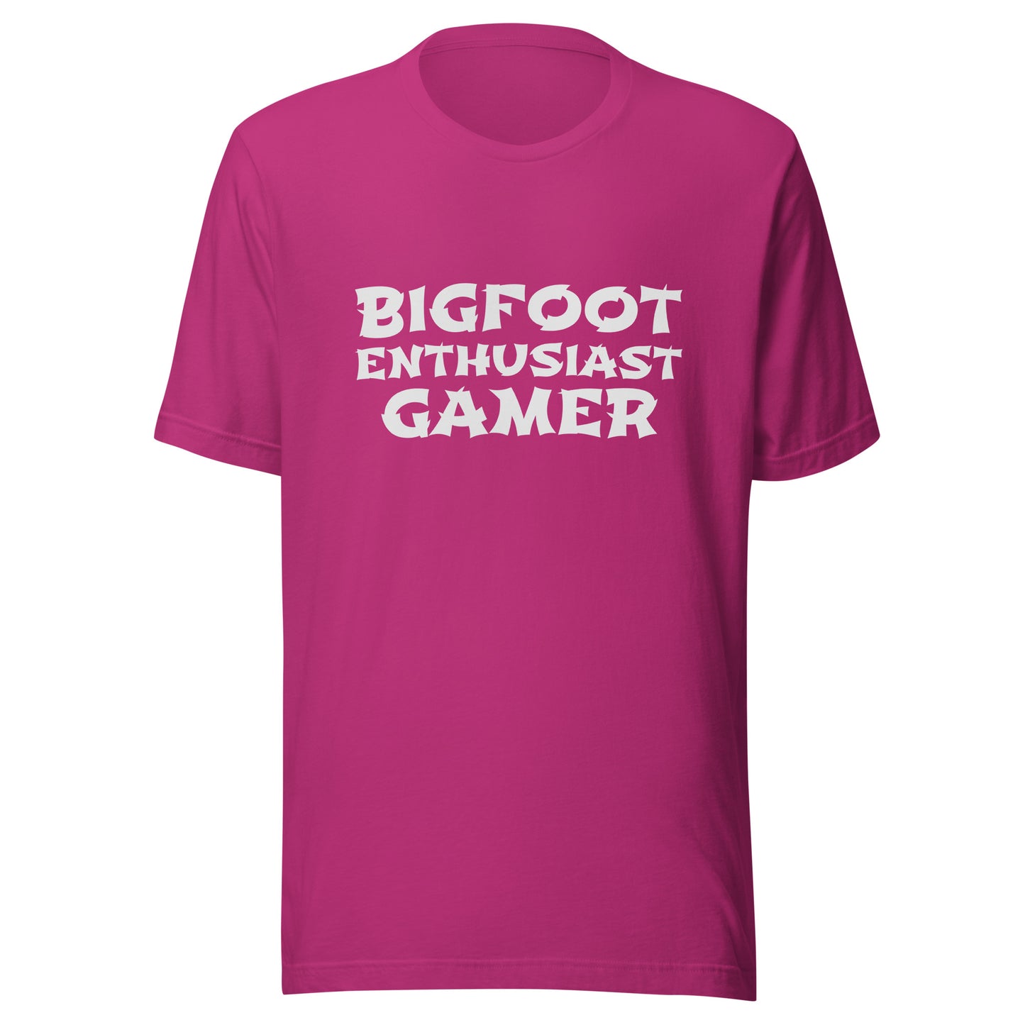 Bigfoot Enthusiast Gamer™ Unisex Gaming T-Shirt