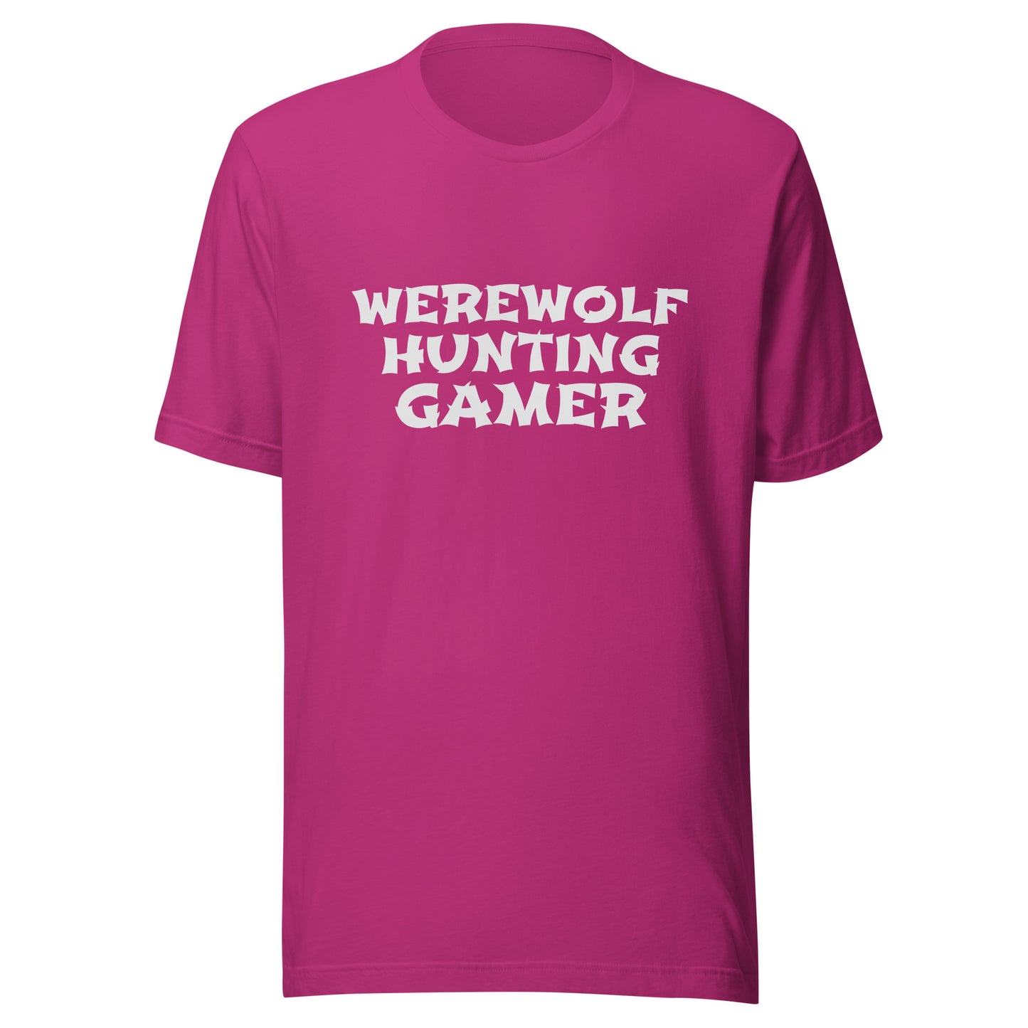 Werewolf Hunting Gamer™ Unisex Gaming T-Shirt