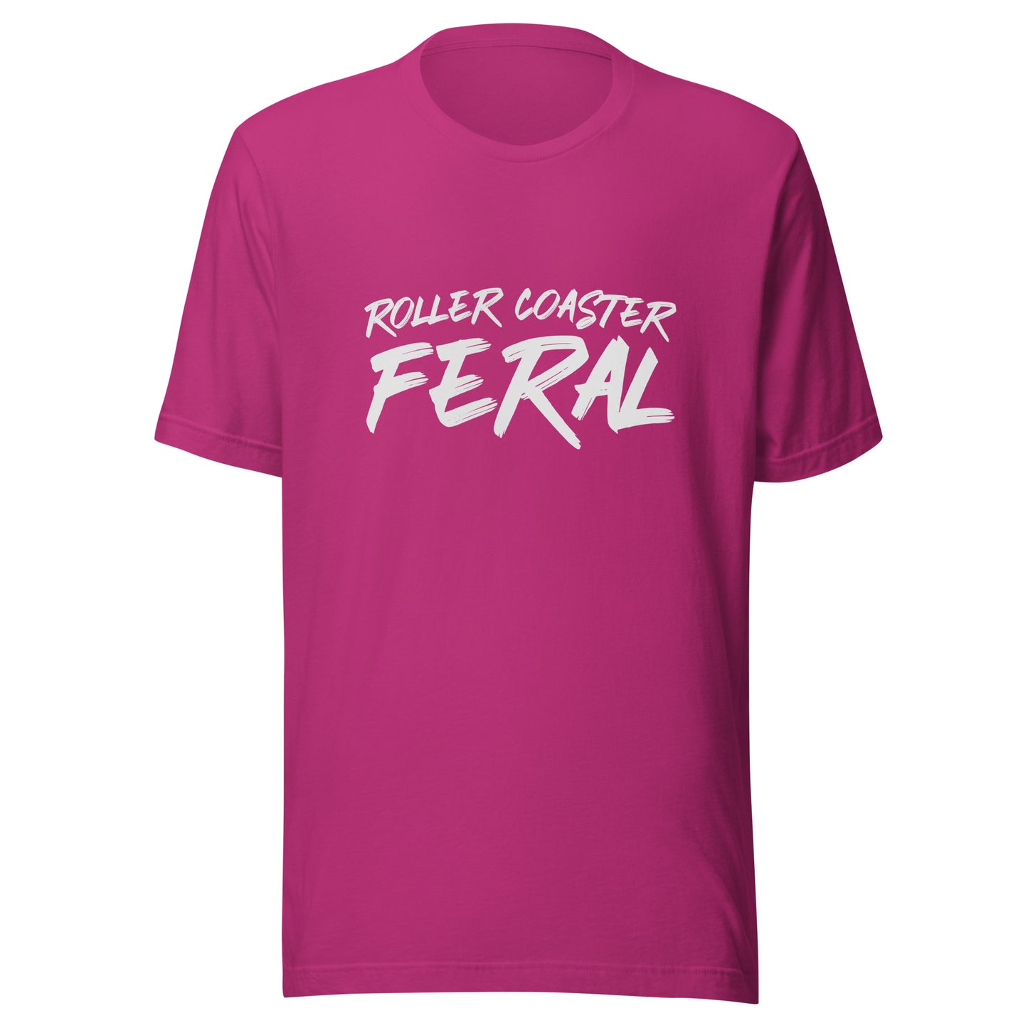 Roller Coaster Feral™ Unisex Amusement Park T-Shirt