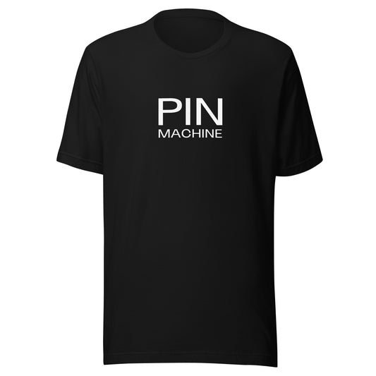 Pin Machine unisex wrestling t-shirts are for all high school, college, and professional wrestlers, and fans.