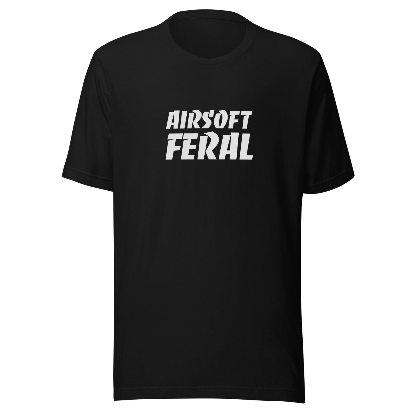 Airsoft Feral unisex sports t-shirts are for players who love the sport and go wild for the combat action, and this tee makes a great gift.