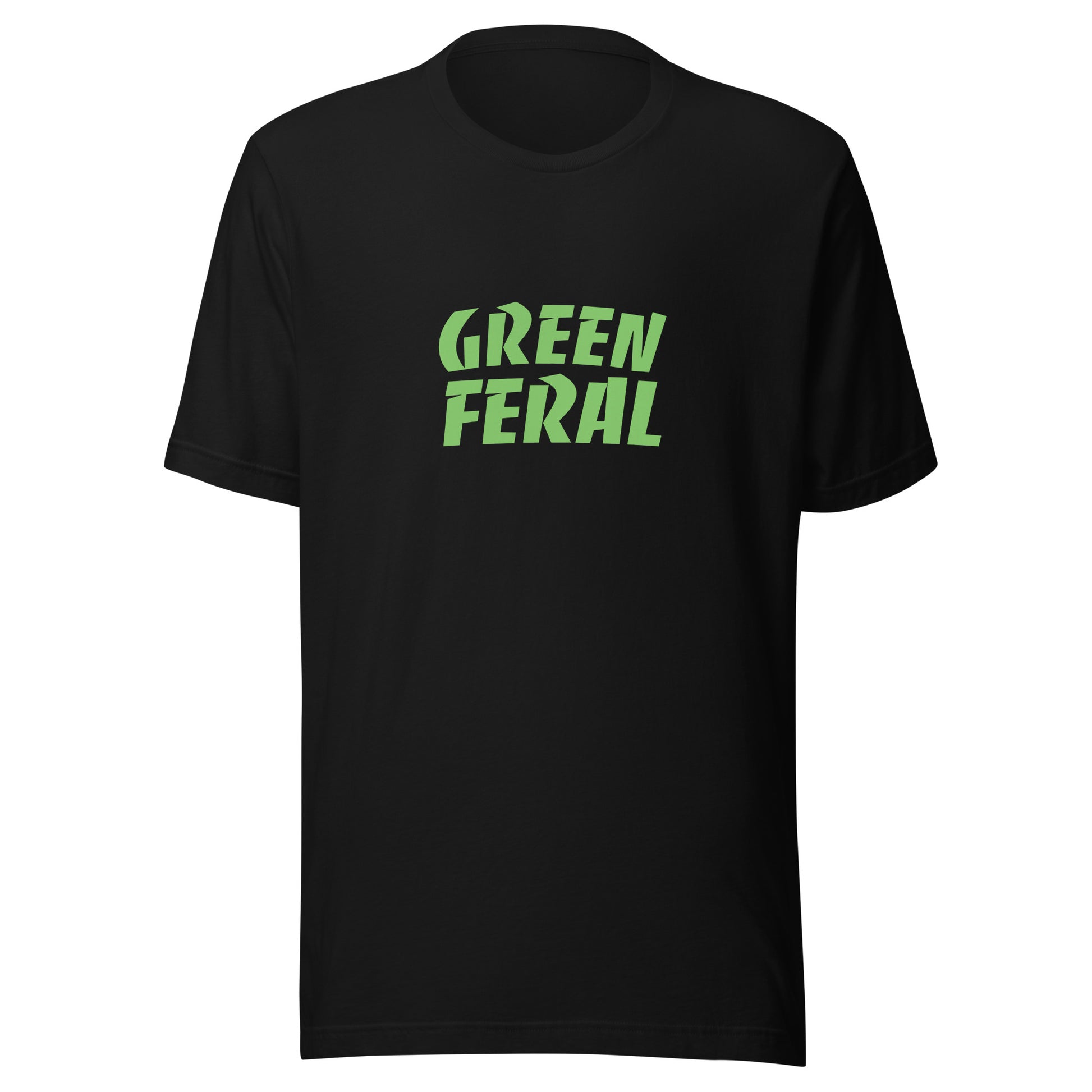 Green Feral unisex golfing t-shirts are for all golfers who love the game and go wild for it.