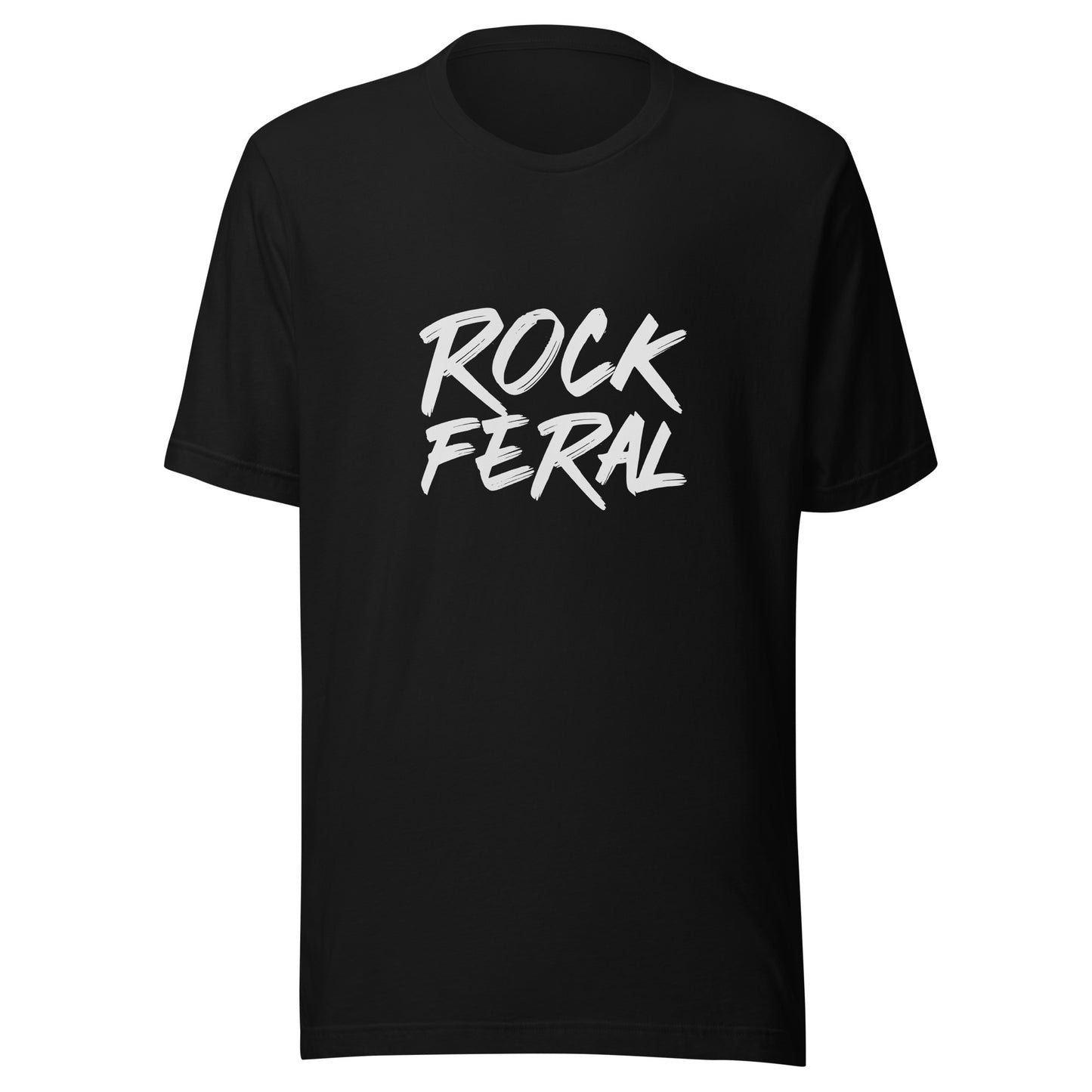 Rock Feral unisex (for men and women) t-shirts are for fans and musicians who go wild and crazy for rock music and can't get enough of it.