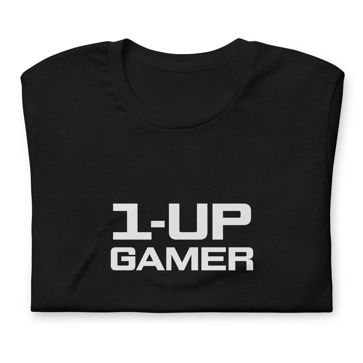 1-UP Gamer unisex t-shirts are for gamers who go crazy and wild for playing video games, and this gaming tee is for the diehard player.