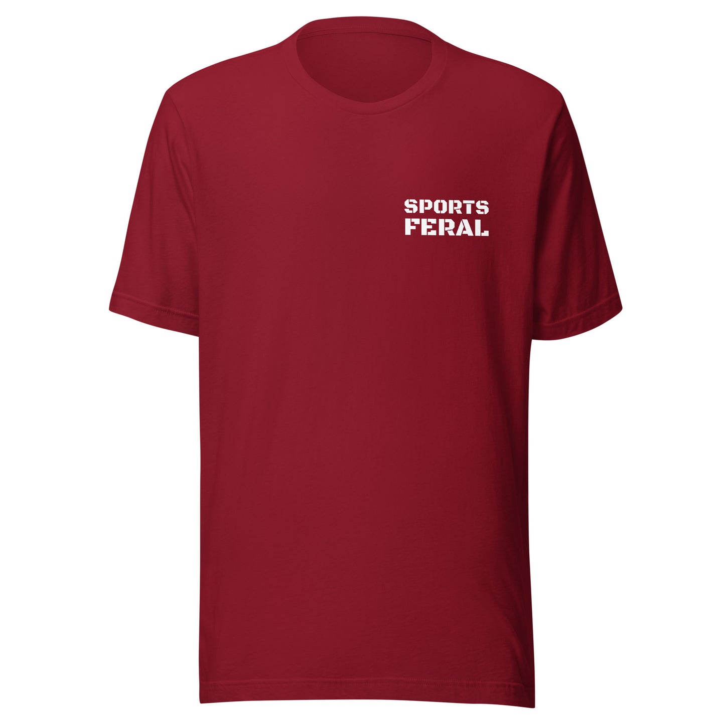 Sports Feral™ Pocket Logo Unisex Fan T-Shirt