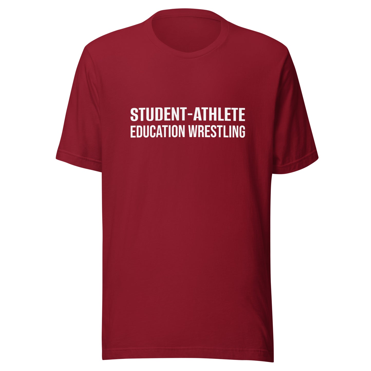 Student-Athlete Education Wrestling™ Unisex Sports T-Shirt