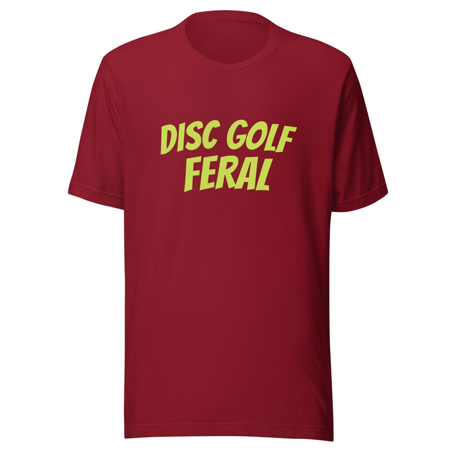 Disc Golf Feral™ Unisex Sports T-Shirt