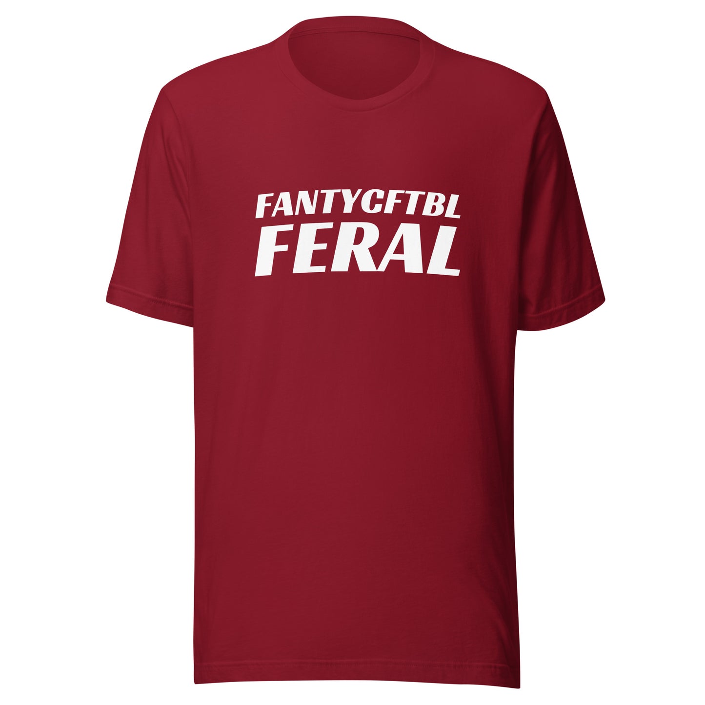 FANTYCFTBL Feral™ Fantasy Football Unisex Sports T-Shirt