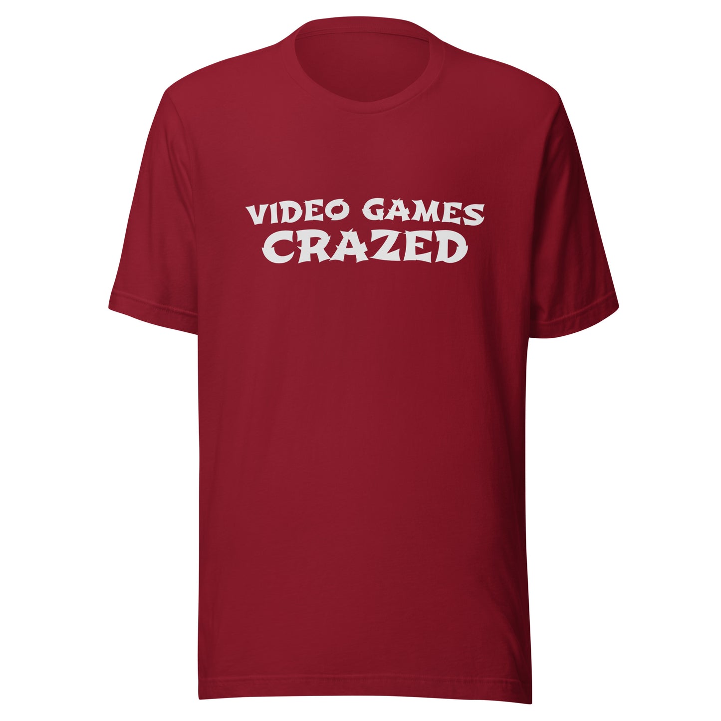 Video Games Crazed™ Unisex Gamer T-Shirt