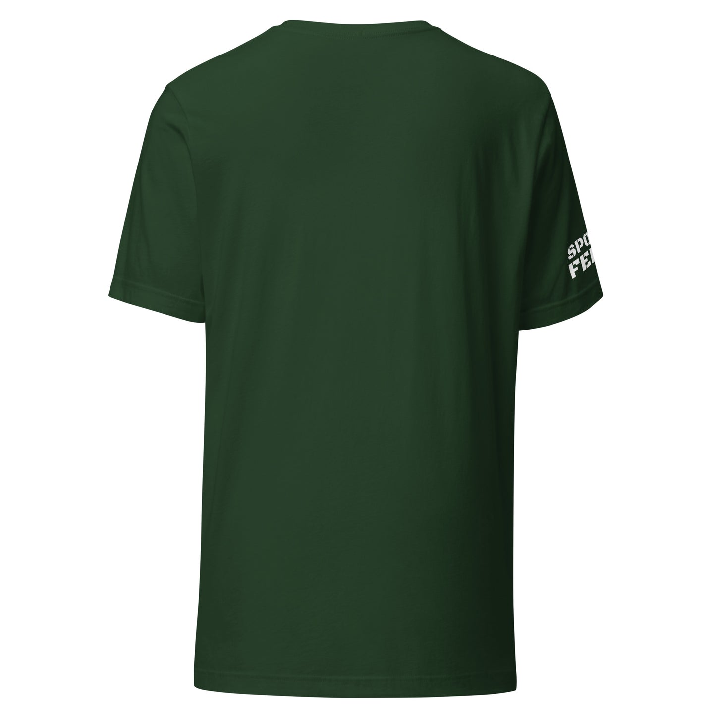 Sports Feral™ Right Sleeve Logo Unisex Fan T-Shirt