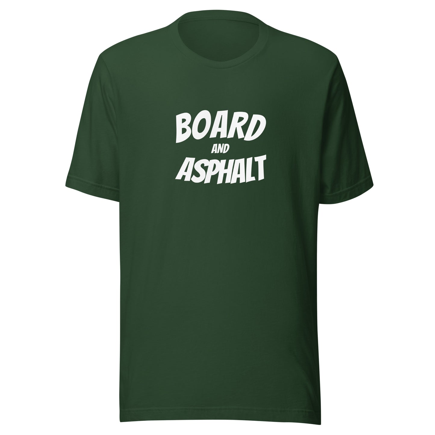 Board and Asphalt™ Skateboarding T-Shirt