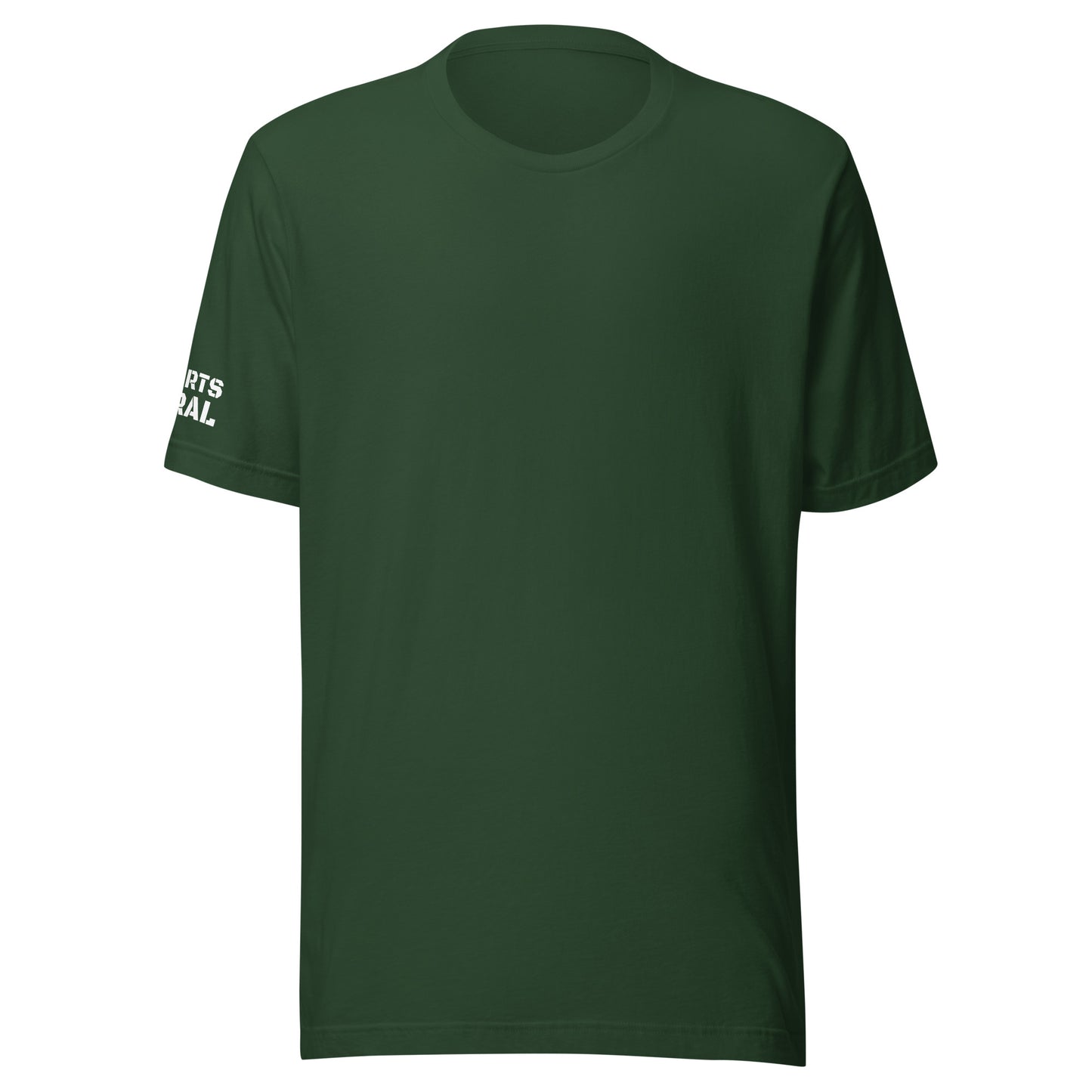 Sports Feral™ Right Sleeve Logo Unisex Fan T-Shirt