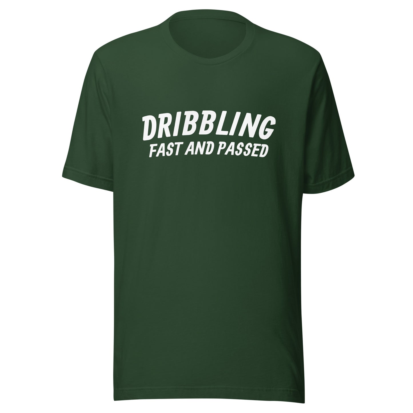 Dribbling Fast and Passed™ Unisex Sports T-Shirt