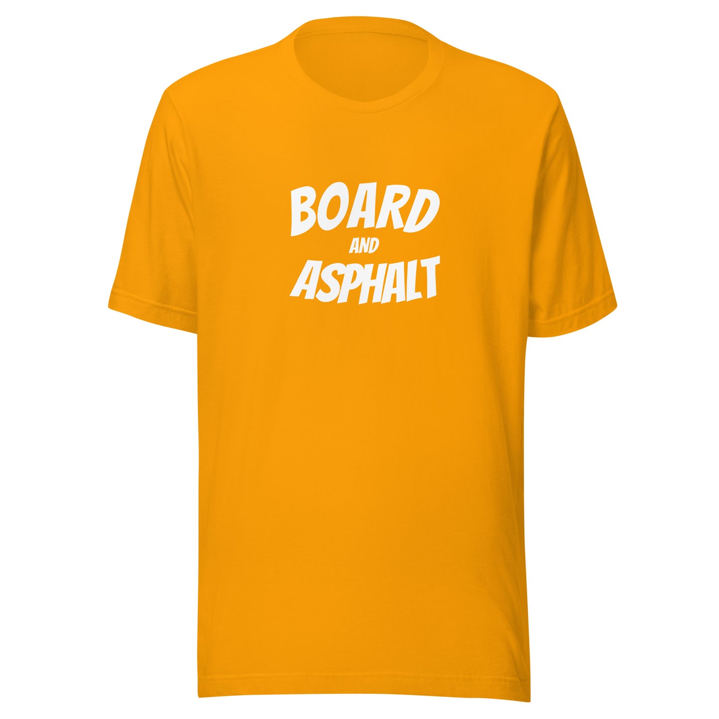 Board and Asphalt™ Skateboarding T-Shirt