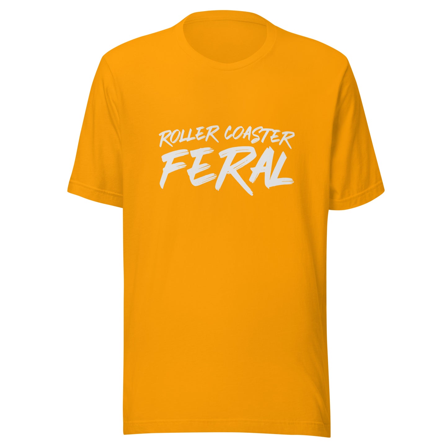 Roller Coaster Feral™ Unisex Amusement Park T-Shirt