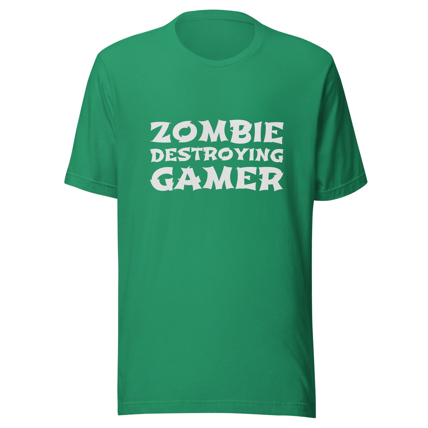 Zombie Destroying Gamer™ Unisex Gaming T-Shirt