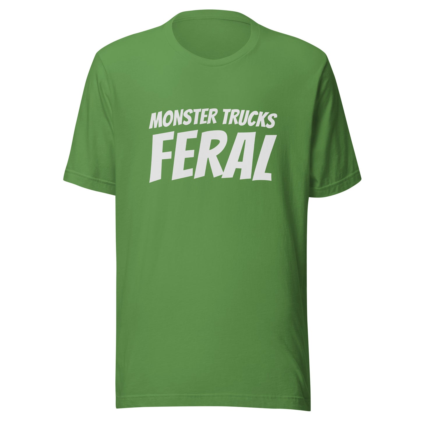 Monster Trucks Feral unisex sports t-shirts are for all drivers and fans who go wild for the sport and can't get enough of the action.