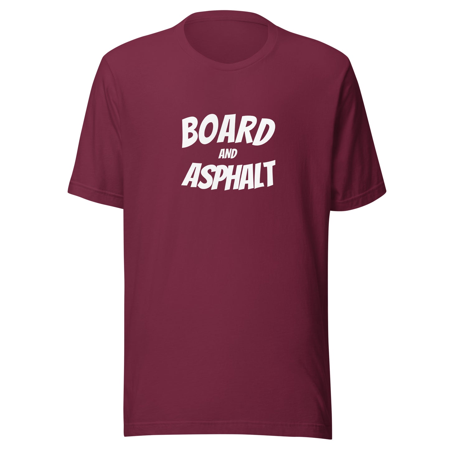 Board and Asphalt™ Skateboarding T-Shirt