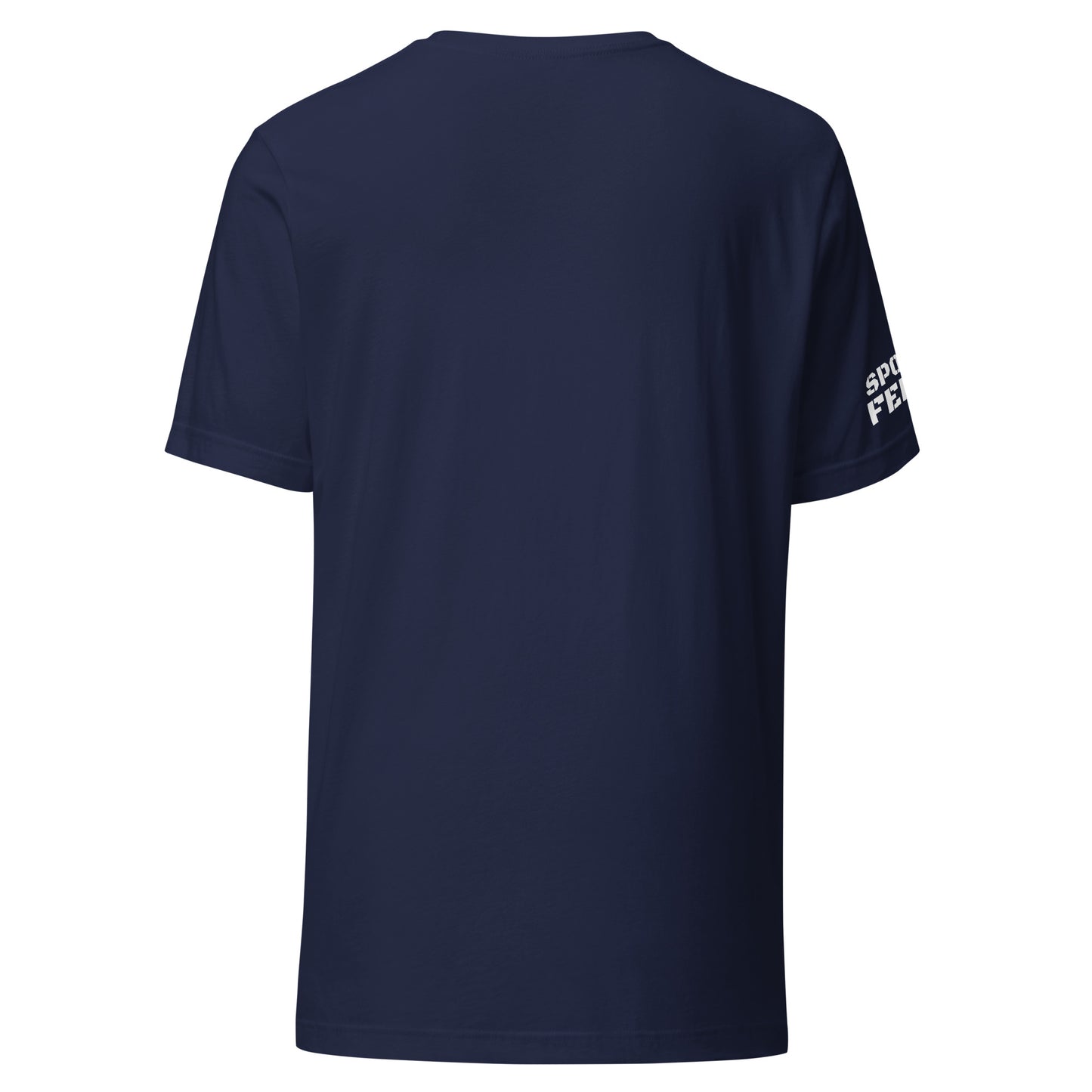 Sports Feral™ Right Sleeve Logo Unisex Fan T-Shirt