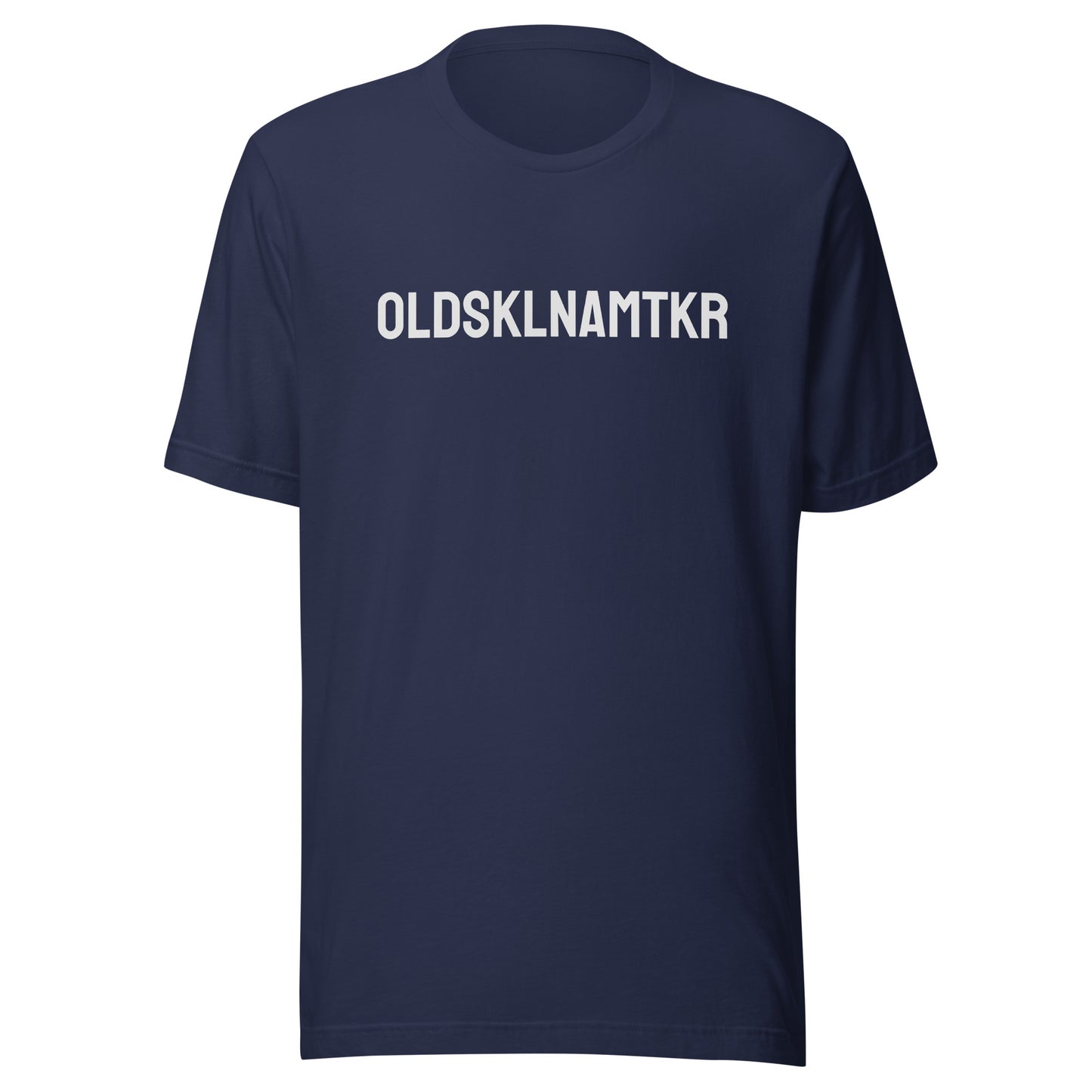 OLDSKLNAMTKR™ Old School Name Taker Unisex Sports T-Shirt