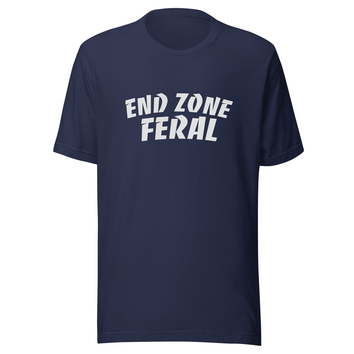 End Zone Feral™ Unisex Football Fan T-Shirt