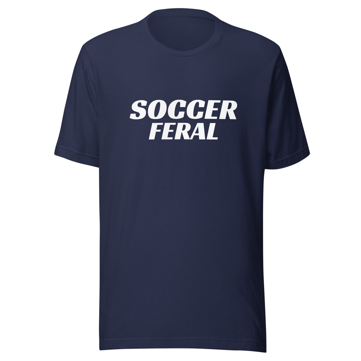 Soccer Feral™ Unisex Sports T-Shirt