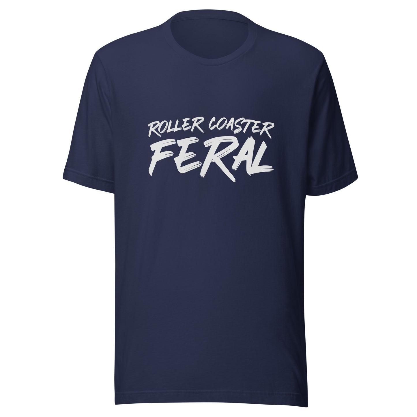 Roller Coaster Feral™ Unisex Amusement Park T-Shirt