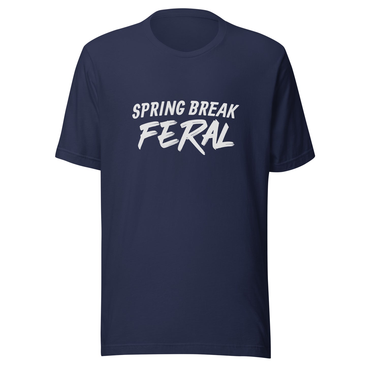 Spring Break Feral party t-shirts are for partiers who go wild and crazy for the vacation celebration and can't get enough of the partying.