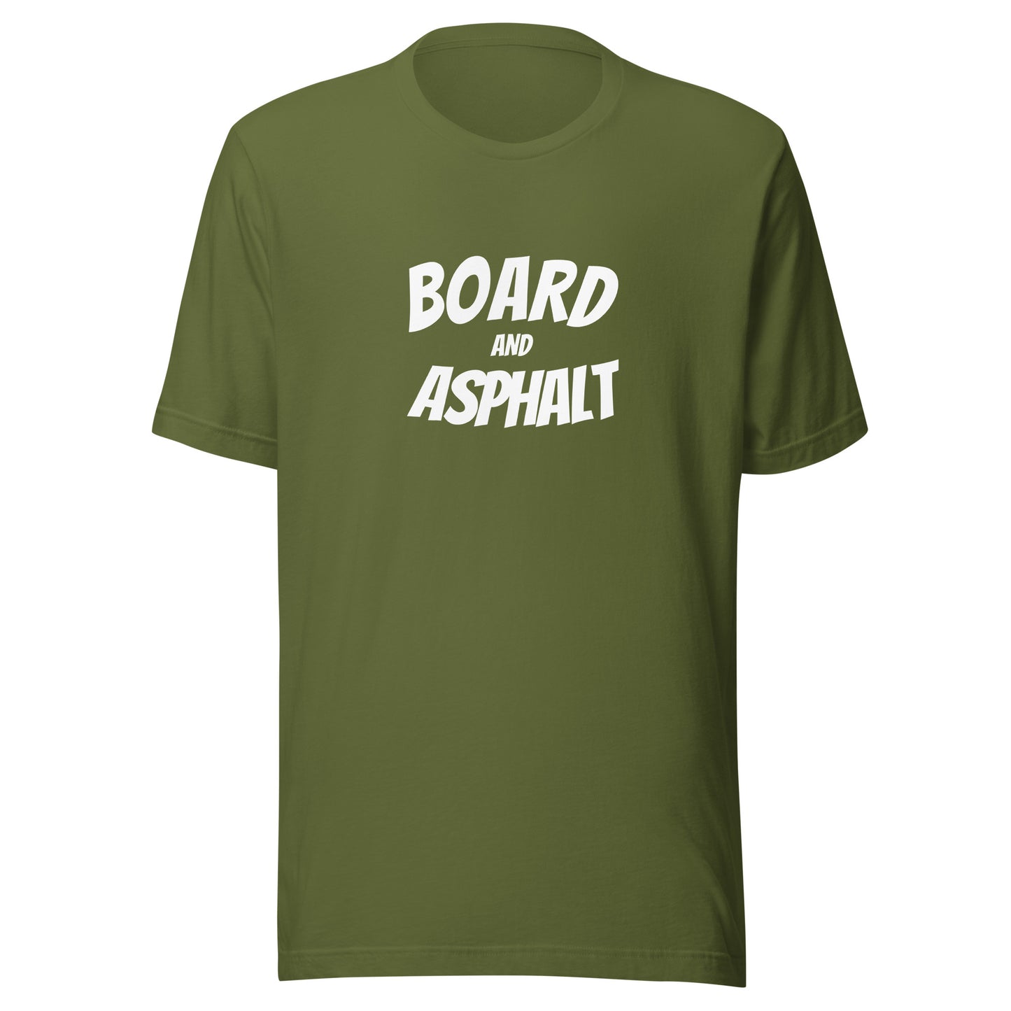 Board and Asphalt™ Skateboarding T-Shirt