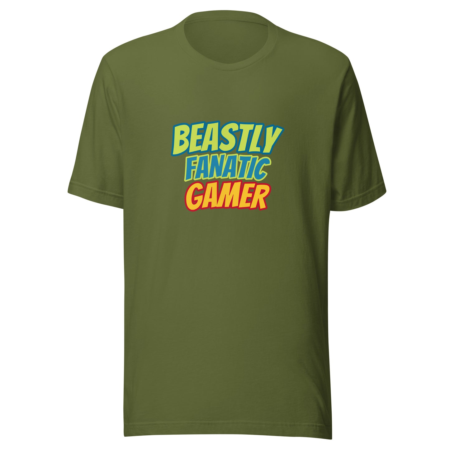 Beastly Fanatic Gamer™ Unisex Gaming T-Shirt