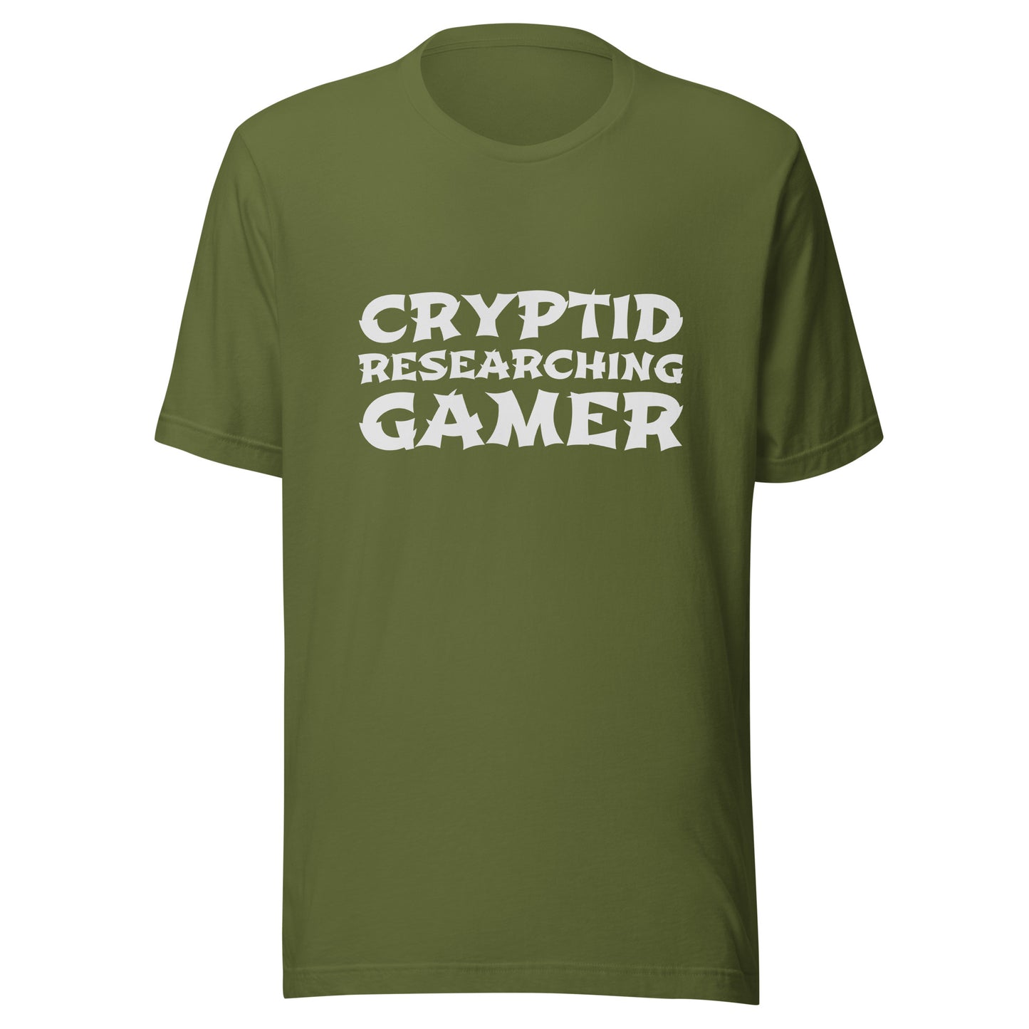 Cryptid Researching Gamer™ Unisex Gaming T-Shirt