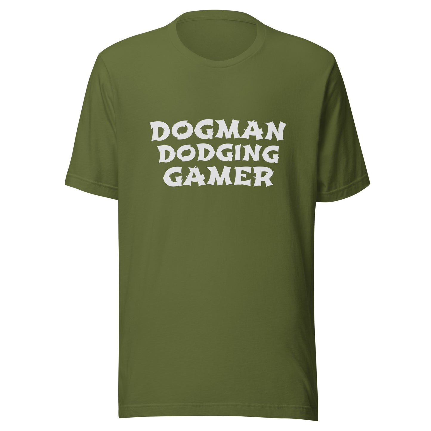 Dogman Dodging Gamer™ Unisex Gaming T-Shirt