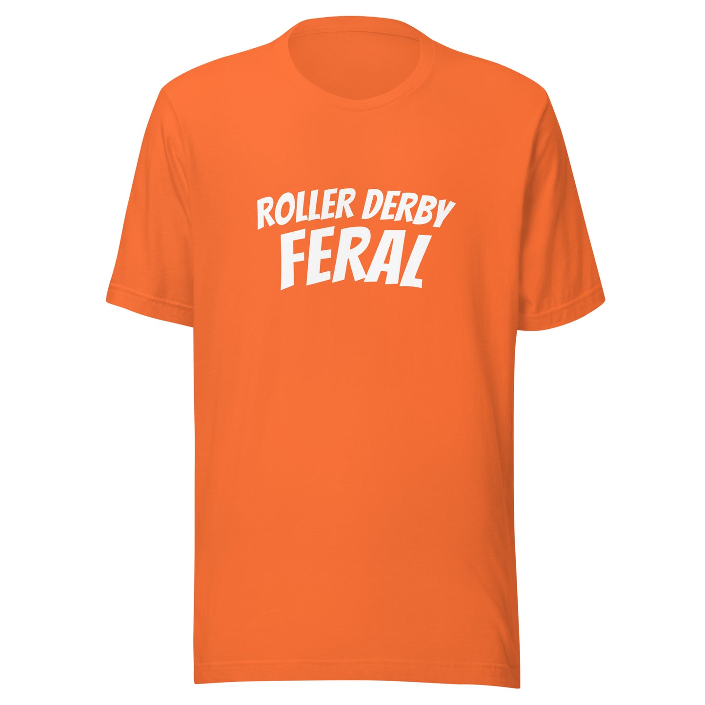 Roller Derby Feral™ Unisex Sports T-Shirt