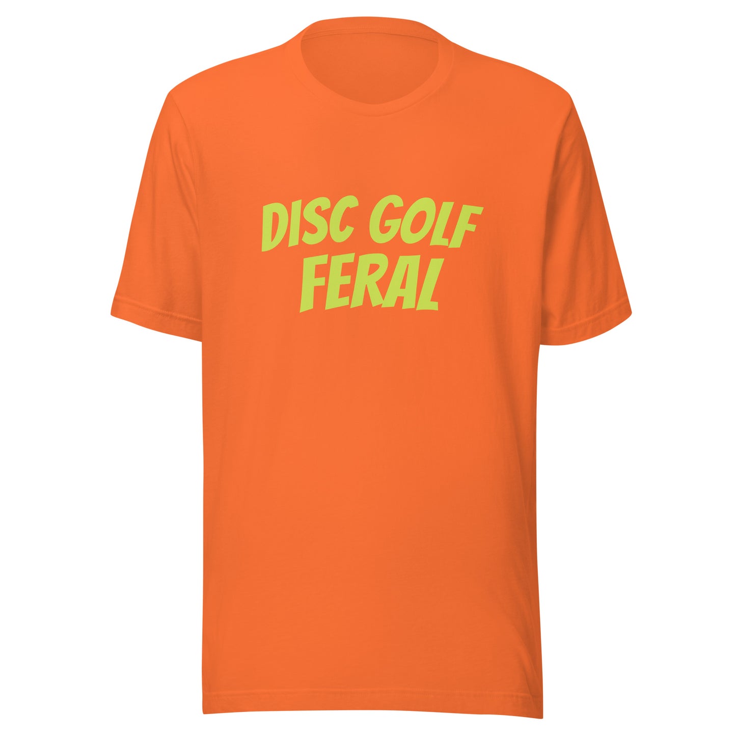 Disc Golf Feral™ Unisex Sports T-Shirt