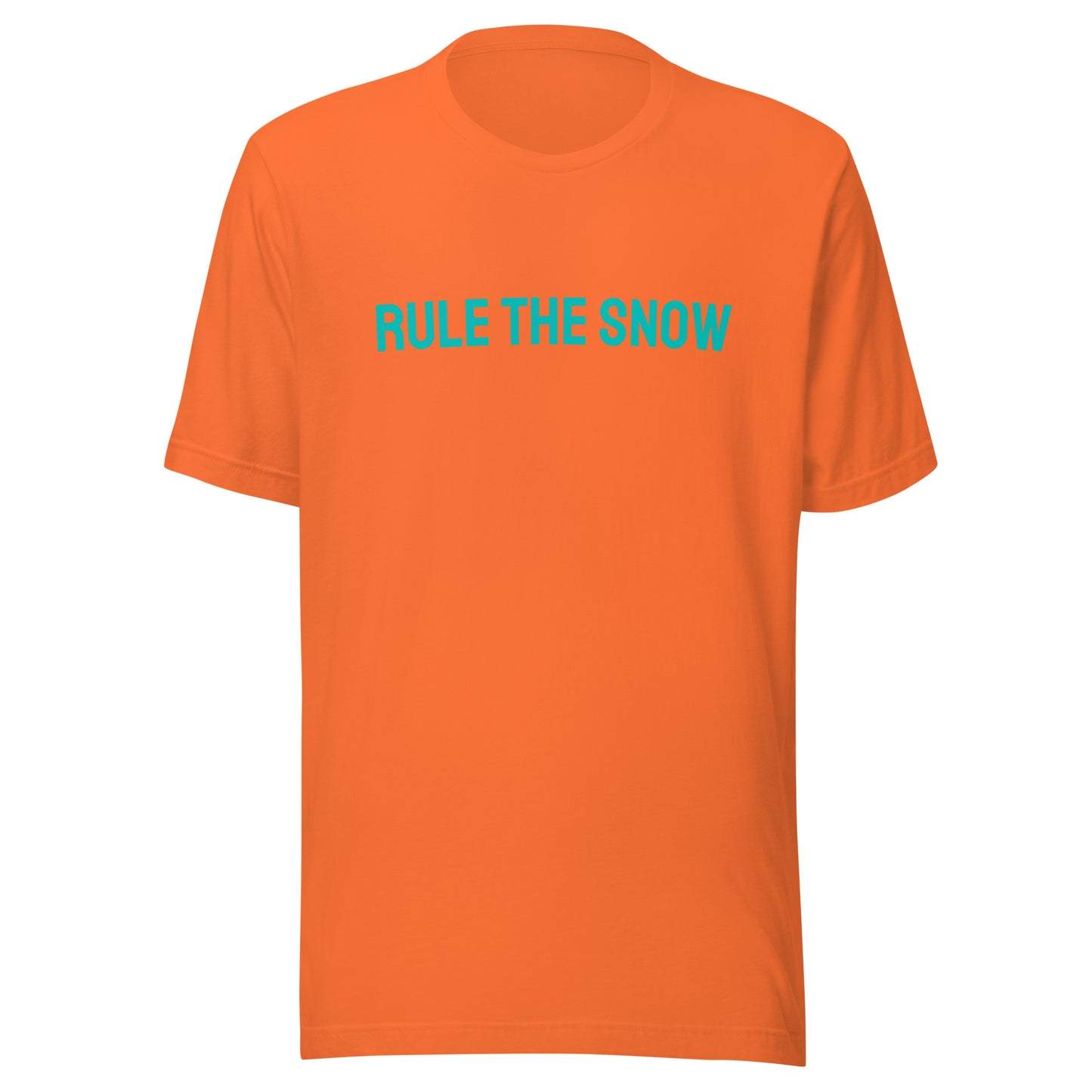 Rule The Snow™ Unisex Skier and Snowboarder T-Shirt