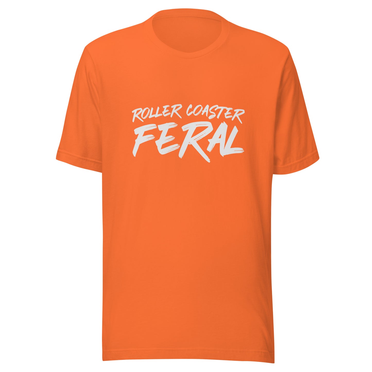 Roller Coaster Feral™ Unisex Amusement Park T-Shirt