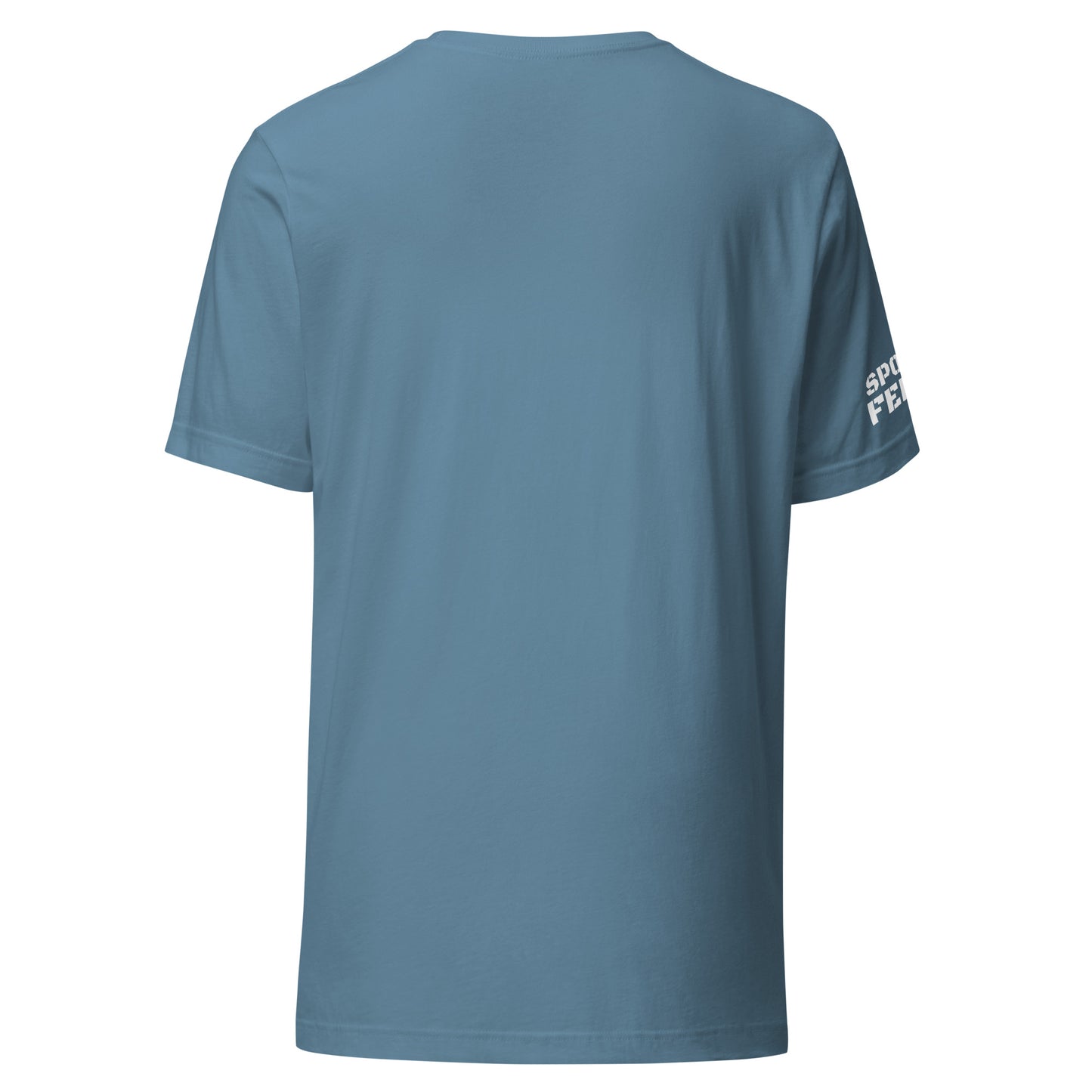 Sports Feral™ Right Sleeve Logo Unisex Fan T-Shirt