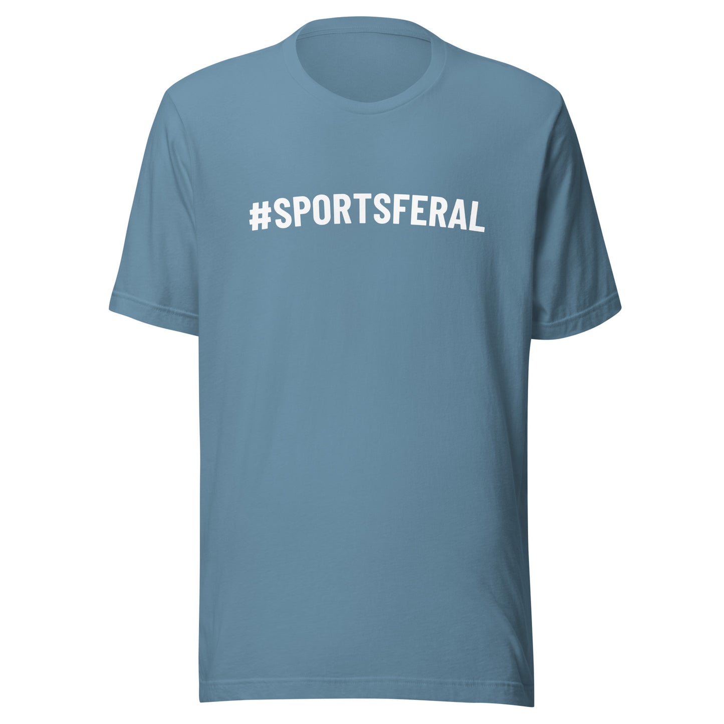 #SPORTSFERAL™ Hashtag Sports Feral Unisex Athletic T-Shirt