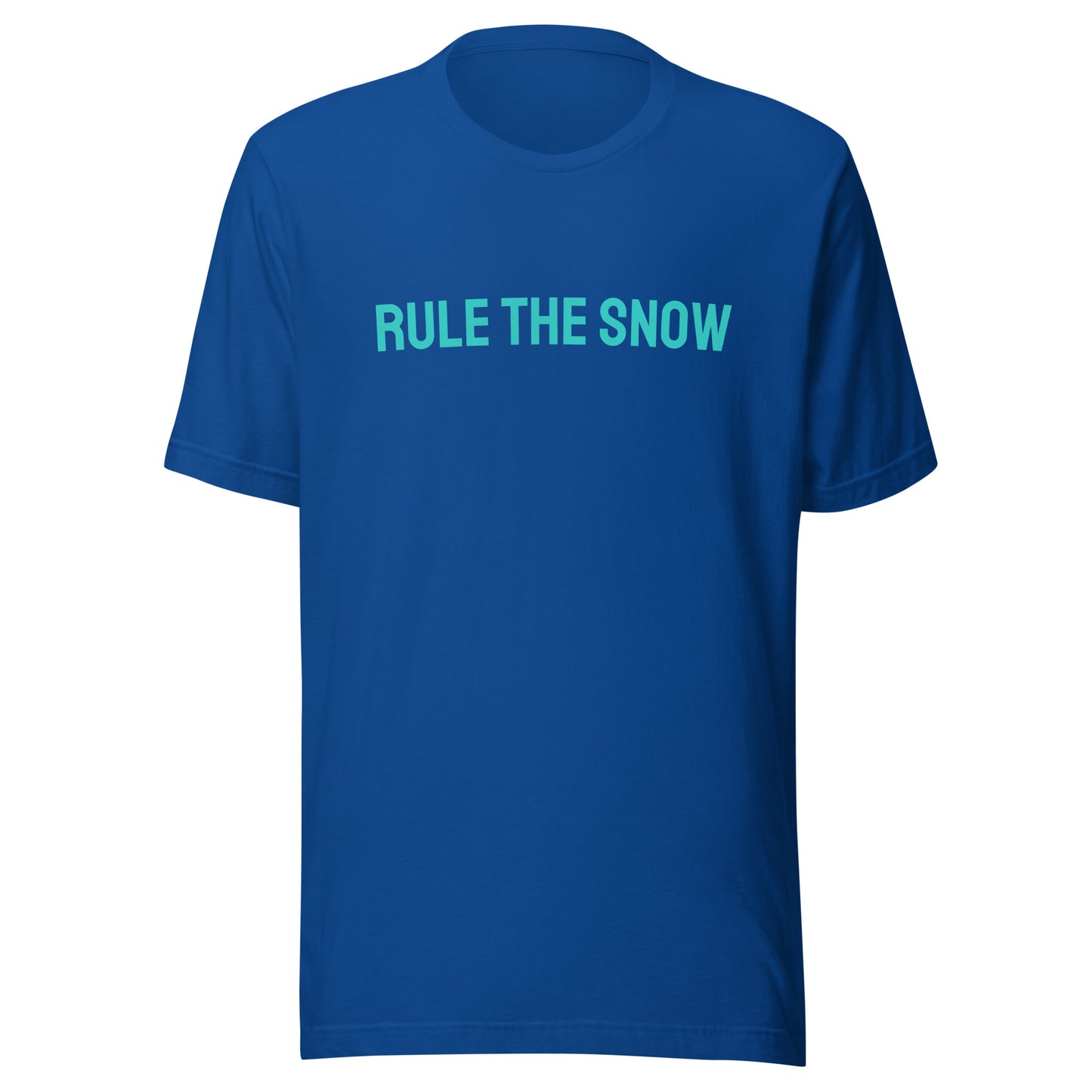 Rule The Snow™ Unisex Skier and Snowboarder T-Shirt