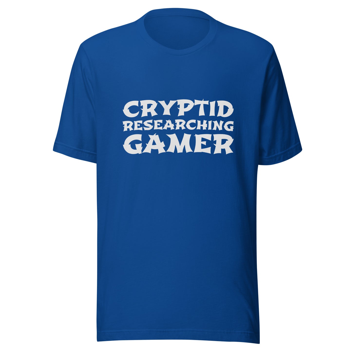 Cryptid Researching Gamer™ Unisex Gaming T-Shirt