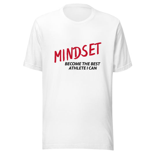 Mindset Become The Best Athlete I Can sports t-shirts are for athletes who push themselves to be the top in their sport.